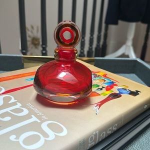 Fifth Avenue Crystal Murano Style Sommerso Glass Perfume Bottle